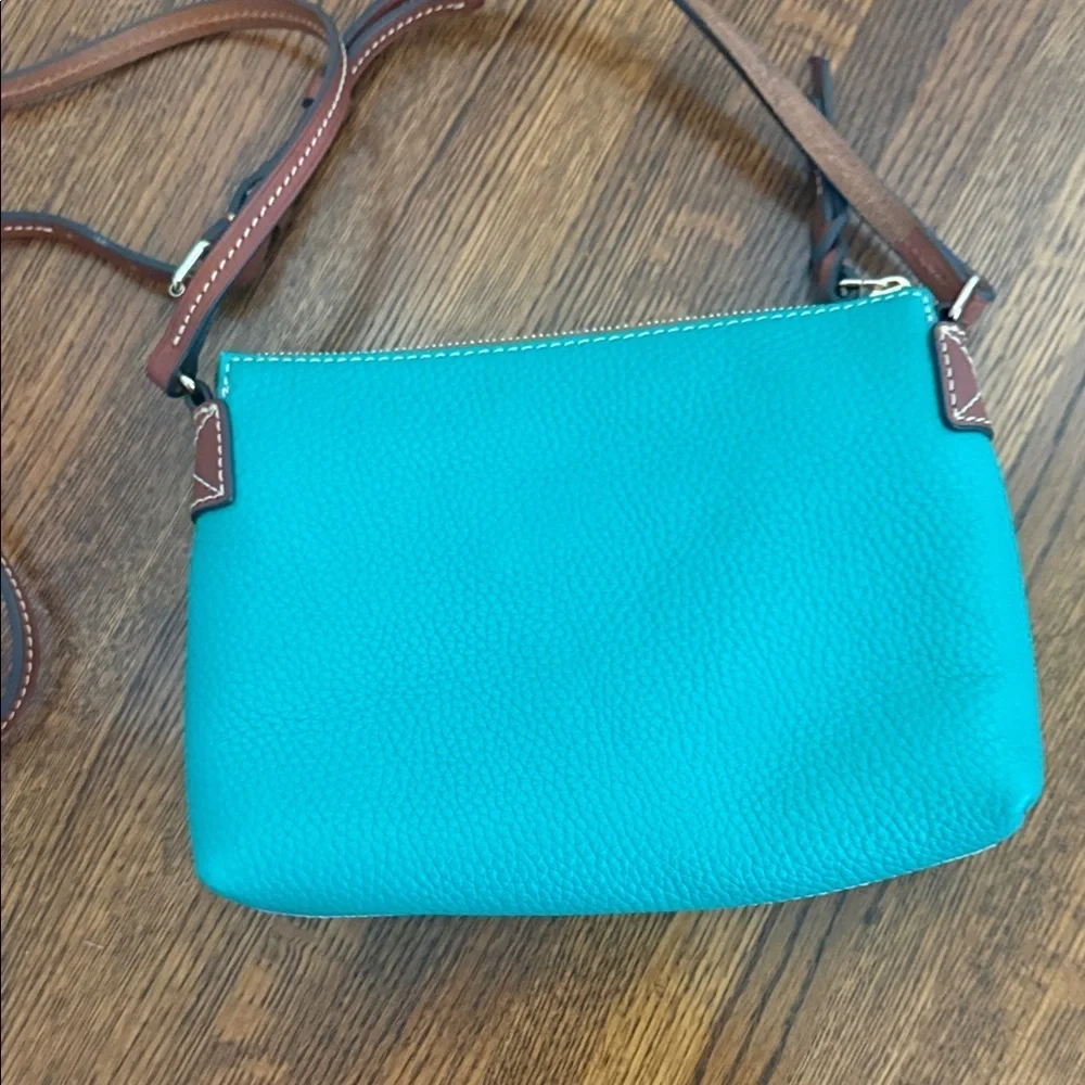 Dooney & Bourke Green Leather Crossbody Bag - Picture 4 of 10